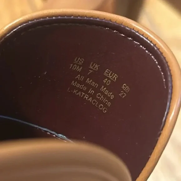 NEW Franco Sarto Tan Katra Clog Block Heel Slip On Platform Mule Size 10 - Picture 9 of 11